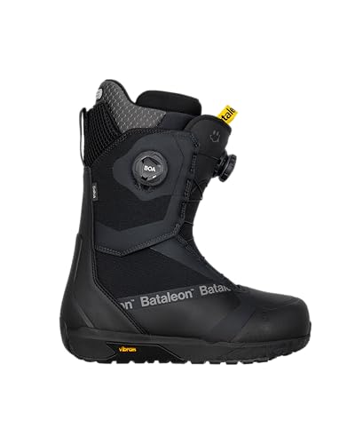 Bataleon Salsa Double BOA Men's Snowboard Boots, Black, 10.5