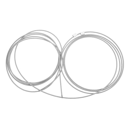 Cable de acero para puerta de garaje de 6 metros resistente Operitacx para elevación 2