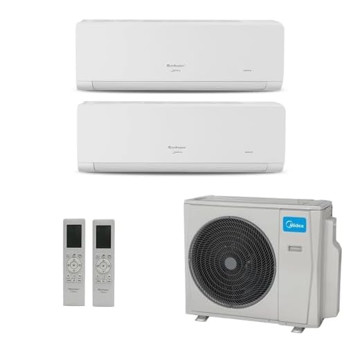 Ar-Condicionado Multi Split Inverter Springer Midea 18.000 BTUs (2x Evap HW 12.000) Quente/Frio 220V