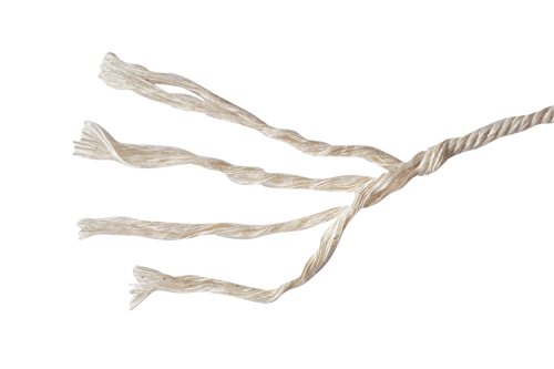 Crafteza Macrame Cord 5Mm X 197 Feet - 100% Natural Virgin Cotton Cord Made In India 4-Strand Twisted 5Mm Macrame Cord Soft 5Mm Macrame Rope Perfect For Making Macrame Wall Hangings And Plant Hangers #TOP4