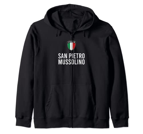 San Pietro Mussolino Felpa con Cappuccio