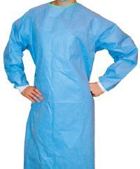 Adaamya® - Disposable Unisex ( Free Size ) Polyester Gown - Pack of 5 Piece. (B089R1YZF2) Amazon Price History, Amazon Price Tracker