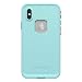 Lifeproof FRĒ SERIES Waterproof Case for iPhone X (ONLY) - Retail Packaging - WIPEOUT (BLUE TINT/FUSION CORAL/MANDALAY BAY)