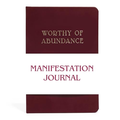 Manifestation Journal - Worthy of Abundance: 12 Week Daily Prompt...