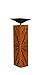 Produktbild Gartendekoshop24 - Gartendeko Rostsäule ODO aus Metall, Rost, 60 cm, mit Schale für den Garten, 2025. Handgefertigte Gartensäule aus Edelrost mit Schale zum Dekorieren.