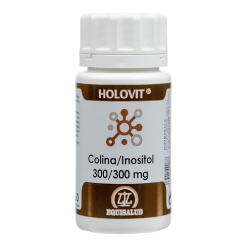 Holovit Colina/Inositol 300/300 mg de Equisalud, 50 cápsulas
