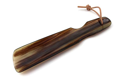 5MOONSUN5 Shoe Horn Made with Real Horn Handmade. Easy Grip Handle Shoehorn