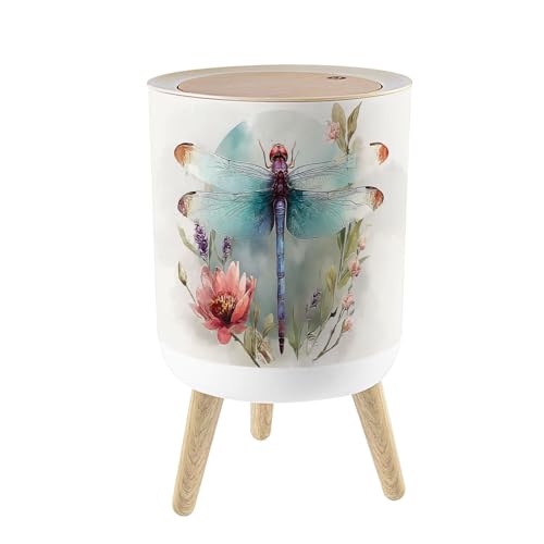 Caneca de basura redonda con tapa 1.8 galones