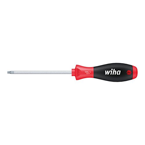 Wiha Schraubendreher SoftFinish (01303) TORX Tamper Resistant (mit Bohrung) mit Rundklinge