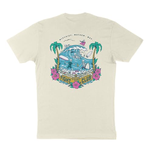 Kookslams Fight Club T-Shirt, Trendy Novelty Short Sleeve Tee for Men & Women, Soft Material