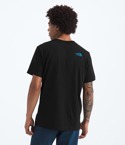 THE NORTH FACE Men's Evolution Regenerative Ink Half Dome Short-sleeve Tee | Regular Fit Cotton Shirt With Logo Graphic2