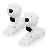Soimeat Door Stop Alarm, Door Stopper with 120DB Alarm and Flashing Lights, Upgraded Sensitivity Cut