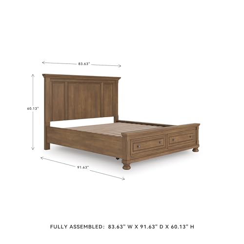 Image of Signature Design by Ashley California King Bed Frame with Storage
