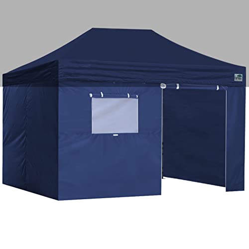 Eurmax Kit de Quatre parois latérales pour enclos Pop-up (25,4 x 38,1 cm, Bleu Marine)