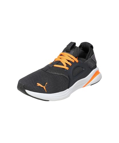 PUMA | Softride Rift Youth's soft cushioning Sneakers | Dusky Gray-Heat Fire-White-Clementine | 3UK