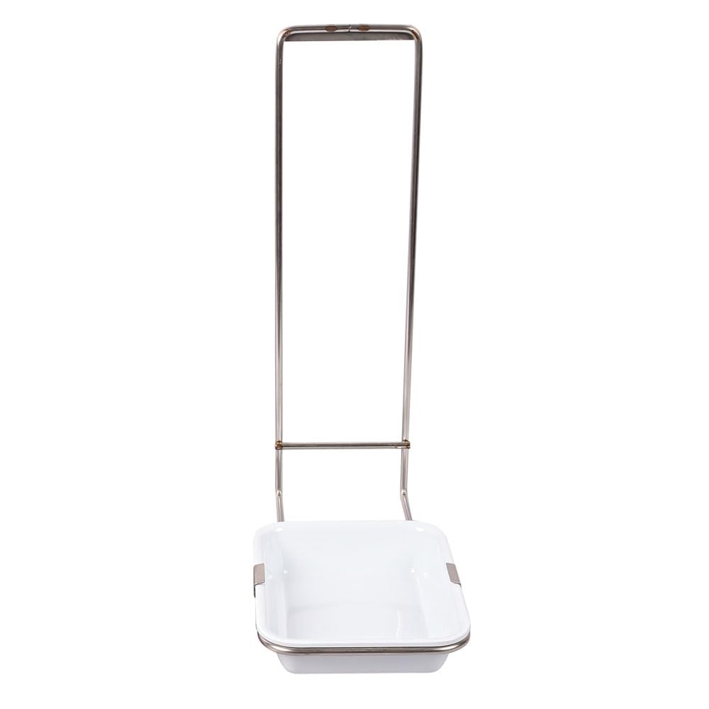 1 Stück Hygoclean Tropfschale für 1,0l Eurospender | Kunststoff, silber, V: 1000ml, L: 41cm, B: 15cm, H: 25,5cm, Abtropfschale, Halterung für Desinfektionsspender, Auffangschale, Seifenspender,