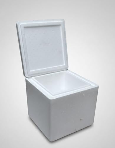 Image of Thermocol EPS Insulated Cold Storage Container 50 litres | 10mm Thick Lightweight Thermal Packaging for Food, Ice Cream, Medicines & Transport