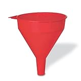 Funnel King 32001 2-Quart Red Polyethylene Funnel, Multicolor