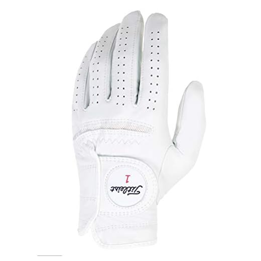 Titleist Perma-Soft Men's Regular Left Pearl, Large