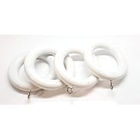 Anelli Per Tende In Legno 38mm - Set 24 Pezzi Per Asta Fino 35mm - Foto 11