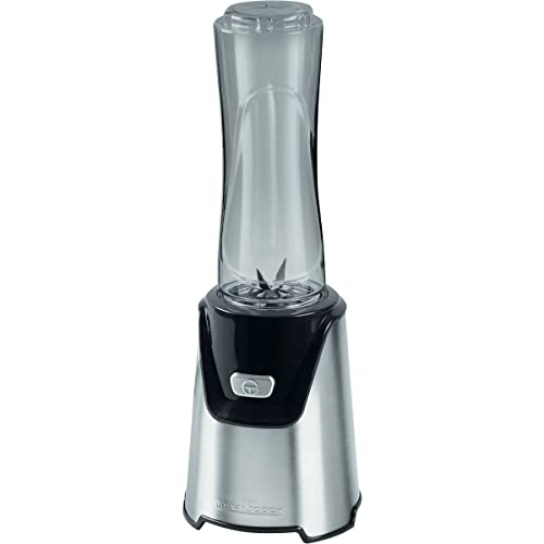 ProfiCook 501153 PC-SM 1153-Batidora para Hacer puré, trocear, batir, Cuchillas, Carcasa de Acero Inoxidable, Recipiente para Mezclar también como Vaso, Negro