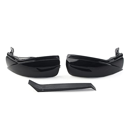 Yuejing Turn Signal Light Left & Right Sequential Side Mirror Lamps Smoke Cover Lens for Mazda 3 BL 2008 2009 2010 2011 2012 2013 2014, 6 GH 2007 2008 2009 2010 2011 2012 2013 2014 2015, Smoked Black