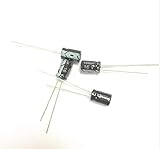 Soportes para fusibles ISIGMA 500 PCS 100uF 16V 16V100UF Condensador electrolítico Radial 5x11mm