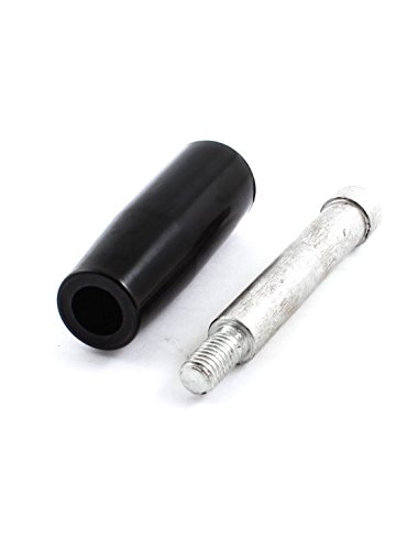 Image of Uxcell a14092500ux0255 M8 Male Thread Taper Revolving Handle Hand Grip for Milling Machine, Metal