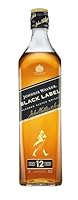 Johnnie Walker Black Label 12 Jahre, Blended Scotch Whisky, klassisch, Geschenkidee für genussvolle Abende zu Hause & mit Freunden, 40% Vol, 700ml