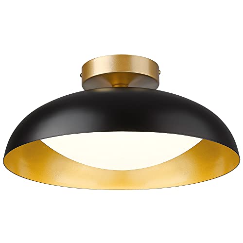 Plafonnier LED or de plafond 40cm 23W 1300lm pour éclairage intérieur moderne