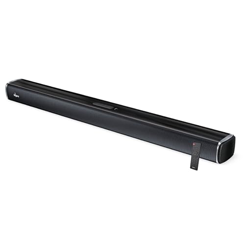 Image of FINGERS Octane-WM65 Multimedia Sound Bar with Powerful 65 Watts, Mic Input, Bluetooth, USB, AUX, Optical, HD Interface, Coaxial, Customised EQ Modes, Wall Mountable & Remote Control