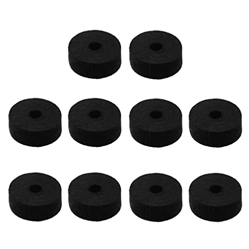 Conjunto de 10 kits de instrumentos de almofada de feltro Hello Hat Washer