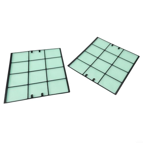 Filtro de aire acondicionado, 2 piezas para Daikin FTXH35 FTXD35 25FV2C FTXS35DV2C Unidad montada en la pared Reemplazo de red de polvo