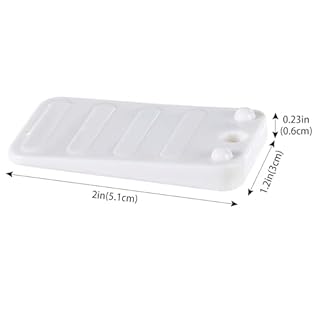 ZZJMCH 12 Pack Toilet Leveling Shims, Multi Purpose Plastic Shims for Leveling Extreme Weight Capacity Wedges Easy to Snap Leveler for Toilet Shims, Doors, Windows, Sheds, Table