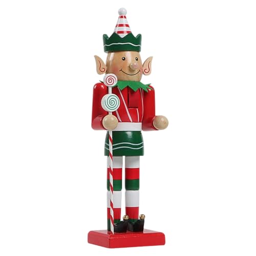 Catálogo de Cascanueces favoritos de las personas. 50 Shurhome Cascanueces de Madera Hechos a Mano, estatuilla de Soldado, centros de navideños, Adorno para exhibición de Estante de navideña, Cascanueces de Madera, decoración...