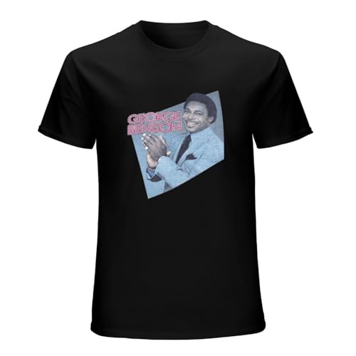 Photo de Man VTG. George Benson 1983 in Your Eyes 80s Show,TV Series,90 S,Television Fitness Graphic Funny Tshirt BlackL Black L