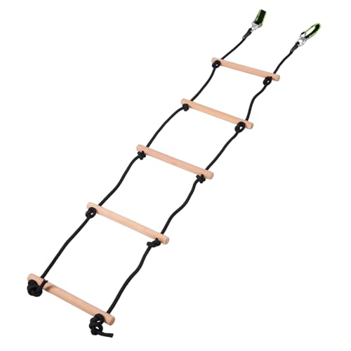 Échelle de corde pour lits superposés bois robuste divertissement enfant