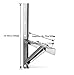 Mounting Bracket for 9000-30000BTU Condenser Ductless Mini Split Air Conditioner Heat Pump Systems, Support Condenser up to 450 lbs, Rust Free Stainless Steel