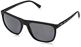 Armani EA4124 Sunglasses 573381-57 - Matte Black Frame, Polar Grey EA4124-573381-57