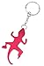 Véritable porte-clés Eidechse Reptil rouge métallisé pour les amoureux des petits animaux, les exotes, les vacances, les reptiles, les biologues et bien plus encore. Ouvre-bouteille pratique.