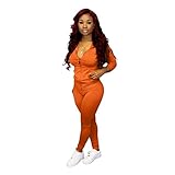 Adogirl Womens Sweatsuit Set Two Piece Outfits Top + Skinny Long Pants Tracksuits Jogging Suits...