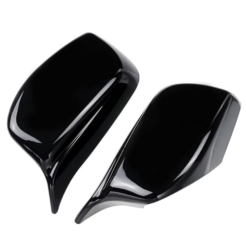 Coques Rétroviseur BMW E60 E63 Style Urbain Élégant pour Trajets Quotidiens Noir Brillant