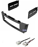 Car Stereo Dash Kit and Wire Harness for Installing a New Radio for 2000 2001 2002 2003 2004 2005 2006 Nissan Sentra -  ASC Audio