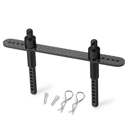 Supports poteaux carrosserie SCX10 II en métal pour optimiser la rigidité RC
