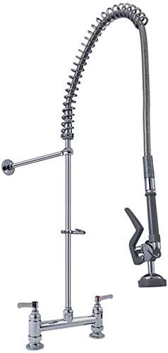 Zyf Kitchen Faucets Mixer Tap Kitchen Faucet Pre-Rinse 360 Degree Rotation Pull Out Sprayer Swivel Mixer Spout Dual Sprayers Kitchen Sink Tap #TOP3