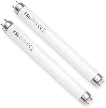 Aspectek Bug Zapper Replacement UV Lamp Bulb Light Tube, 10W for 20W Electronic Bug Zapper (2-Pack)
