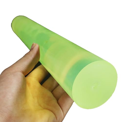 Polyurethane Solid Round Rod 250mm 15-100mm Dia High Elasticity Urethane PU Bar Durable Rubber Rods Plastic Sticks Shock Absorbing Seals for Industrial Machinery Home DIY(90 * 250mm(1pcs))