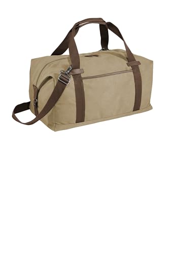 Port Authority Cotton Canvas Expandable Duffel Bag2