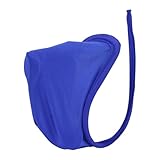 Lpdshaa Men's C-string Bikini Underwear Minimal Coverage Swimwear Beach Underwear Briefs Blue One_Size