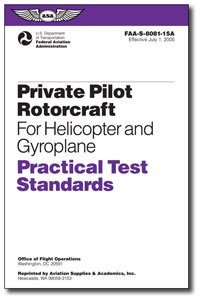 ASA Practcal Test Standards Privte Pilot Rotocraft Rating miniatura 1